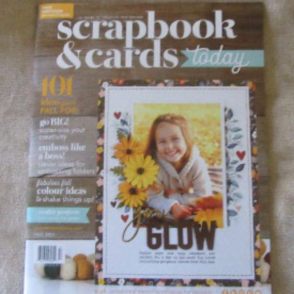NEW  Fall 2021 Scrapbook and Cards Today Magazine - Picture 2 of 5